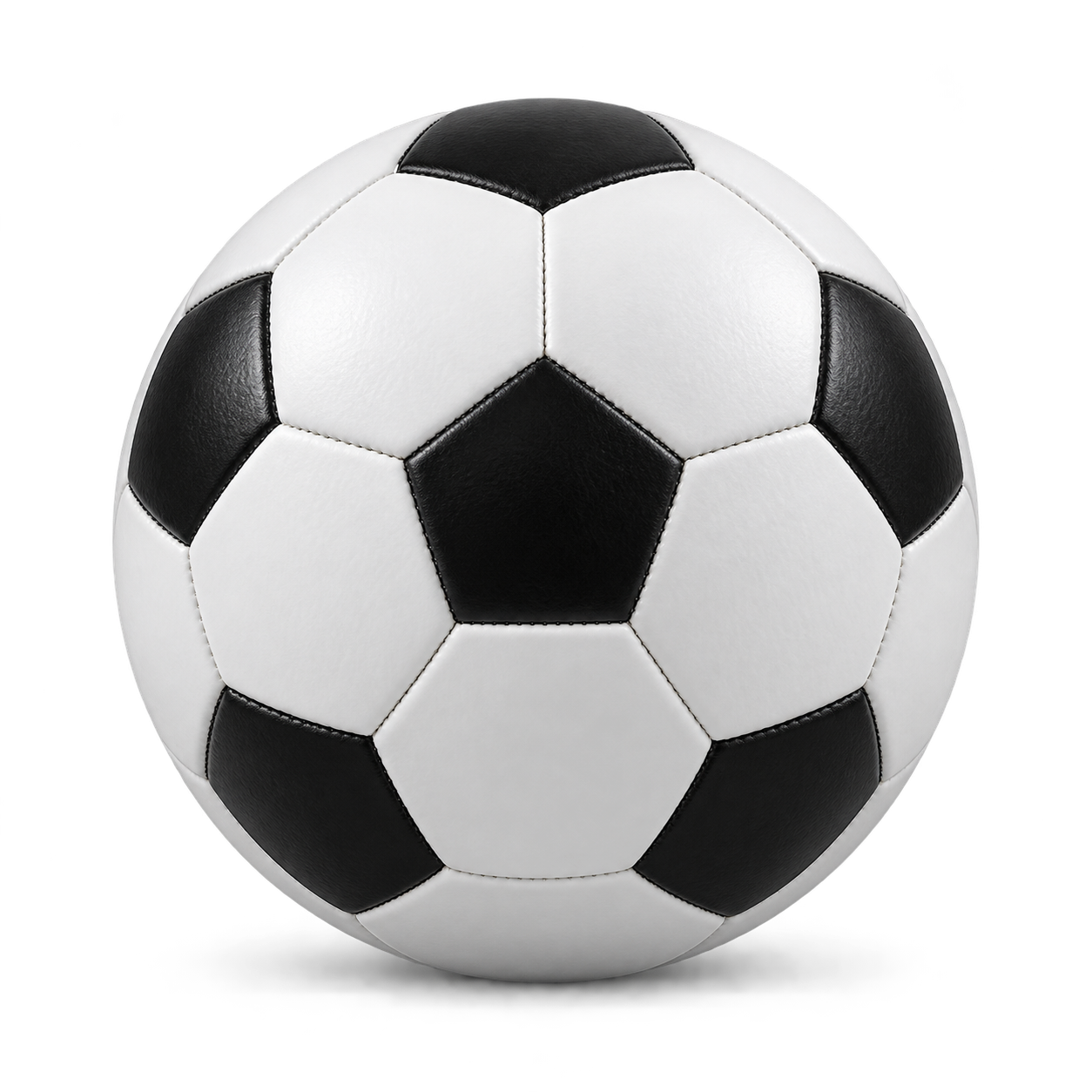 Svartvit fotboll
